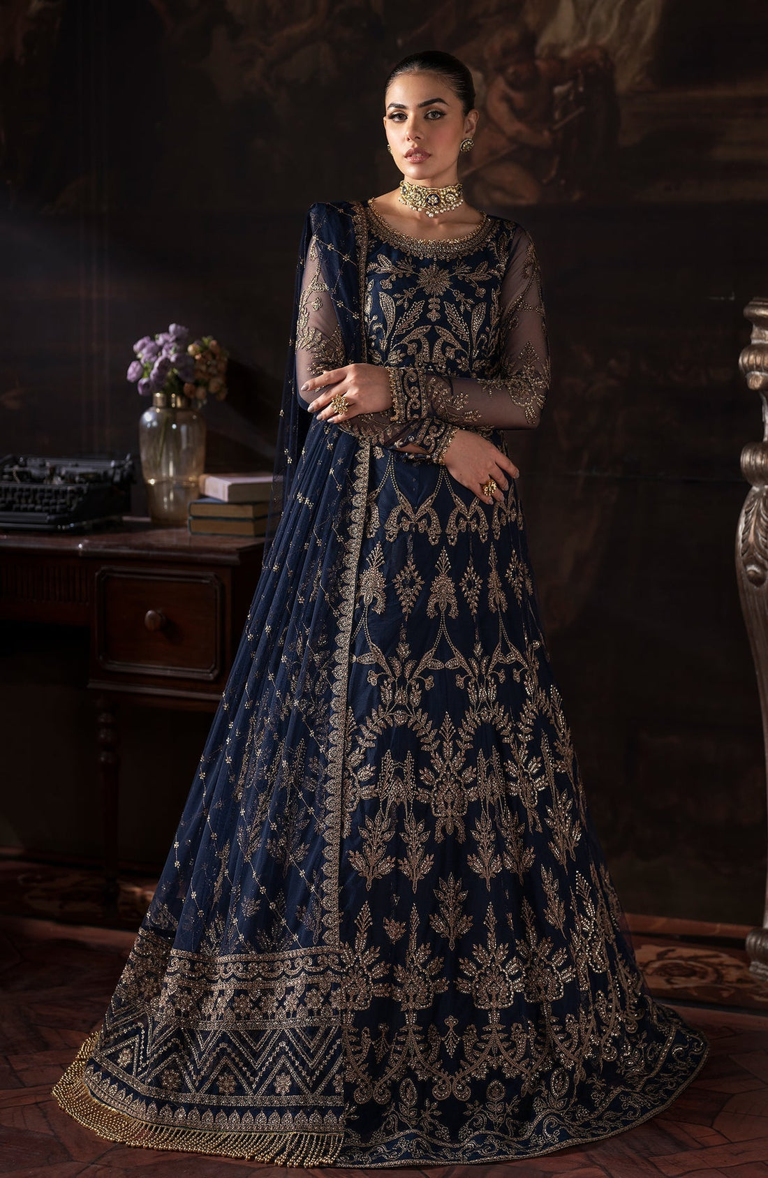 Zarif | Rouge Formals | ZRW 04 LAVINIA by Zarif - Designer Dress - Type: Formal - Available at Libayah - 100% Original