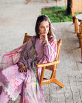 Roheenaz | Garden Veal Printed Lawn 25 | Rosey Daze by Roheenaz - Designer Dress - Type: Ladies Clothes - Available at Libayah - 100% Original
