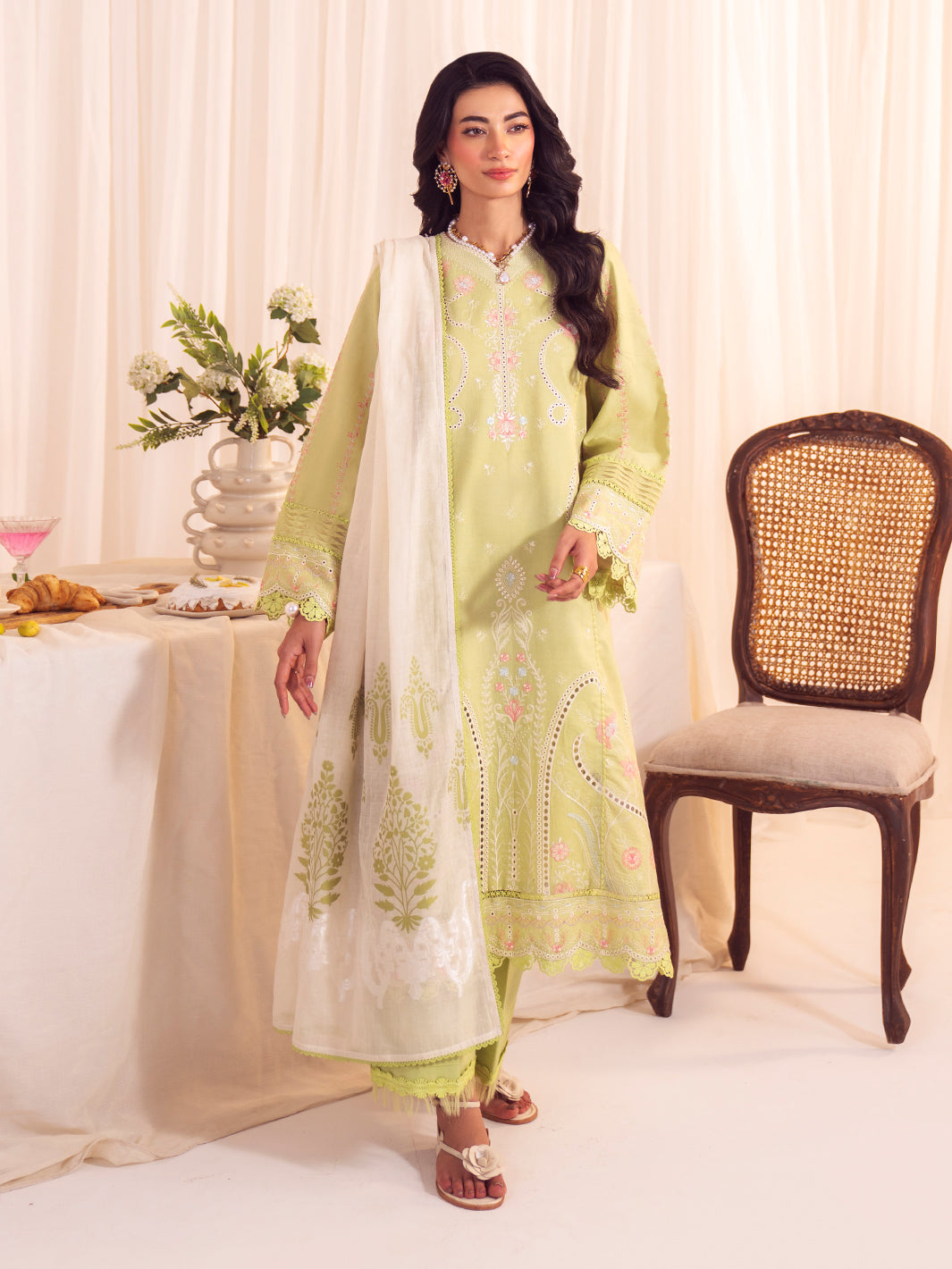 Faiza Faisal | Celine Eid 25 | IRIS by Faiza Faisal - Designer Dress - Type: Ladies Clothes - Available at Libayah - 100% Original