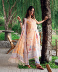 Roheenaz | Garden Veal Printed Lawn 25 | Coral Whim by Roheenaz - Designer Dress - Type: Ladies Clothes - Available at Libayah - 100% Original