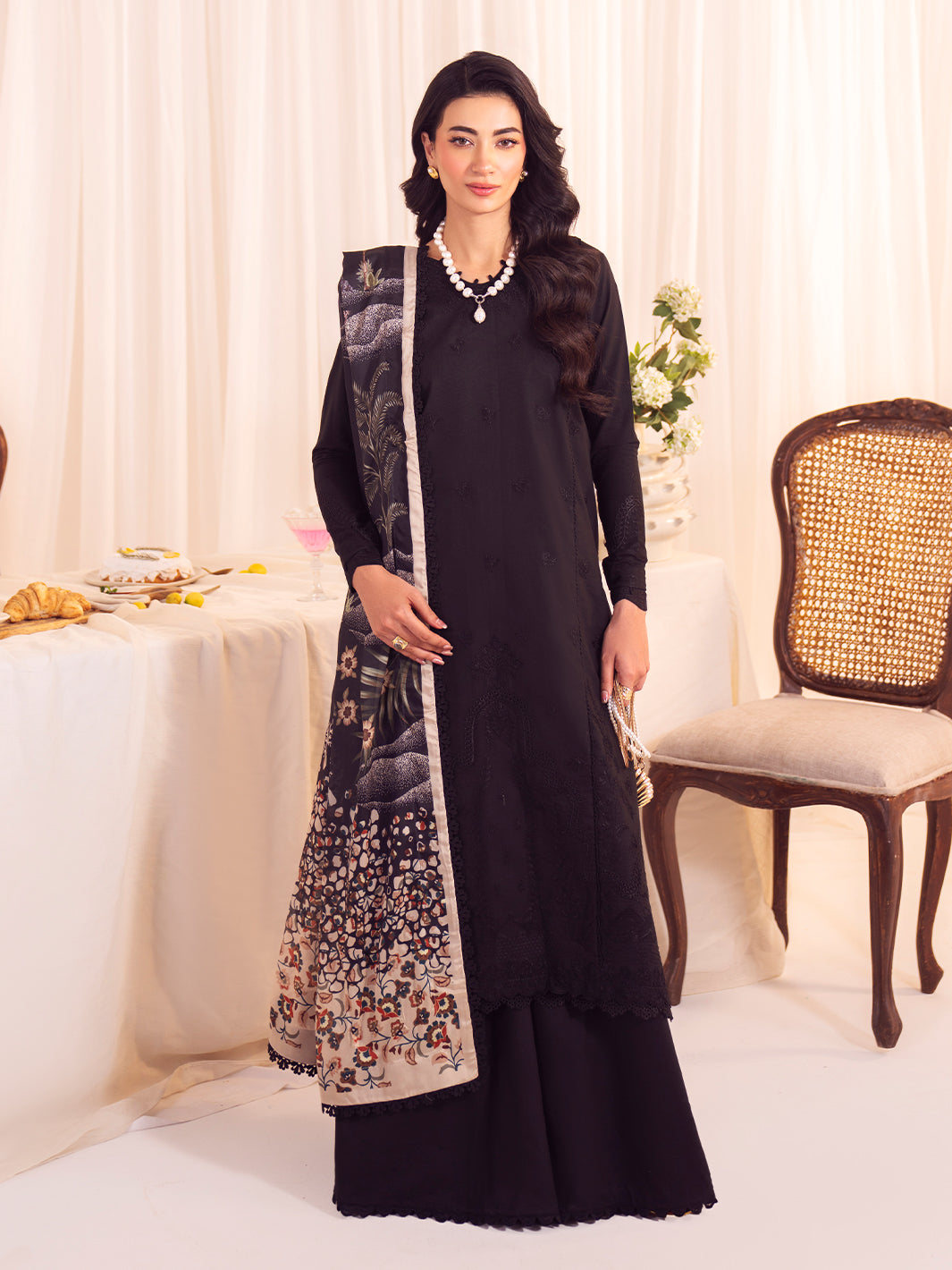 Faiza Faisal | Celine Eid 25 | GRETA by Faiza Faisal - Designer Dress - Type: Ladies Clothes - Available at Libayah - 100% Original