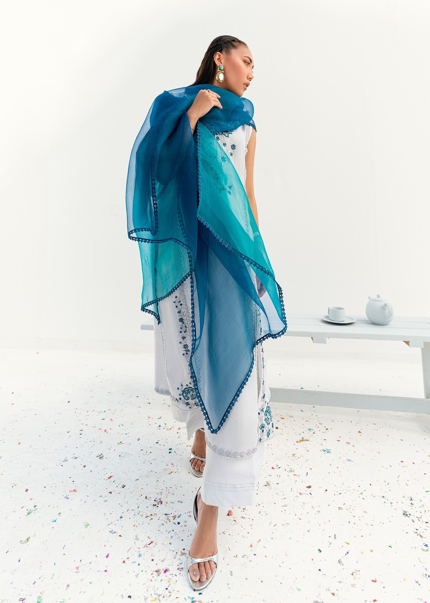 Umsha | Confetti 25 | STARLIGHT LACE by Umsha - Designer Dress - Type: Ladies Clothes - Available at Libayah - 100% Original