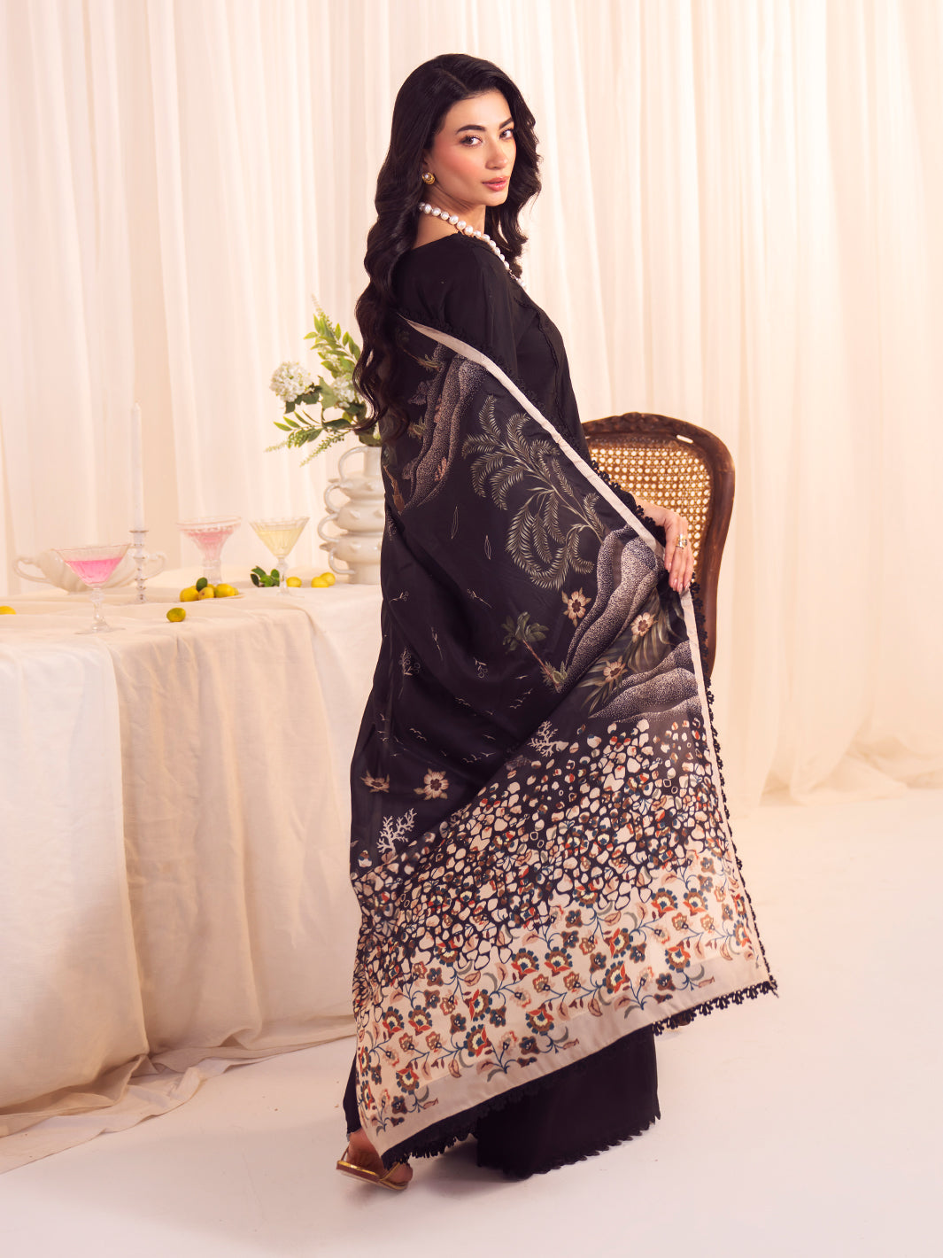 Faiza Faisal | Celine Eid 25 | GRETA by Faiza Faisal - Designer Dress - Type: Ladies Clothes - Available at Libayah - 100% Original