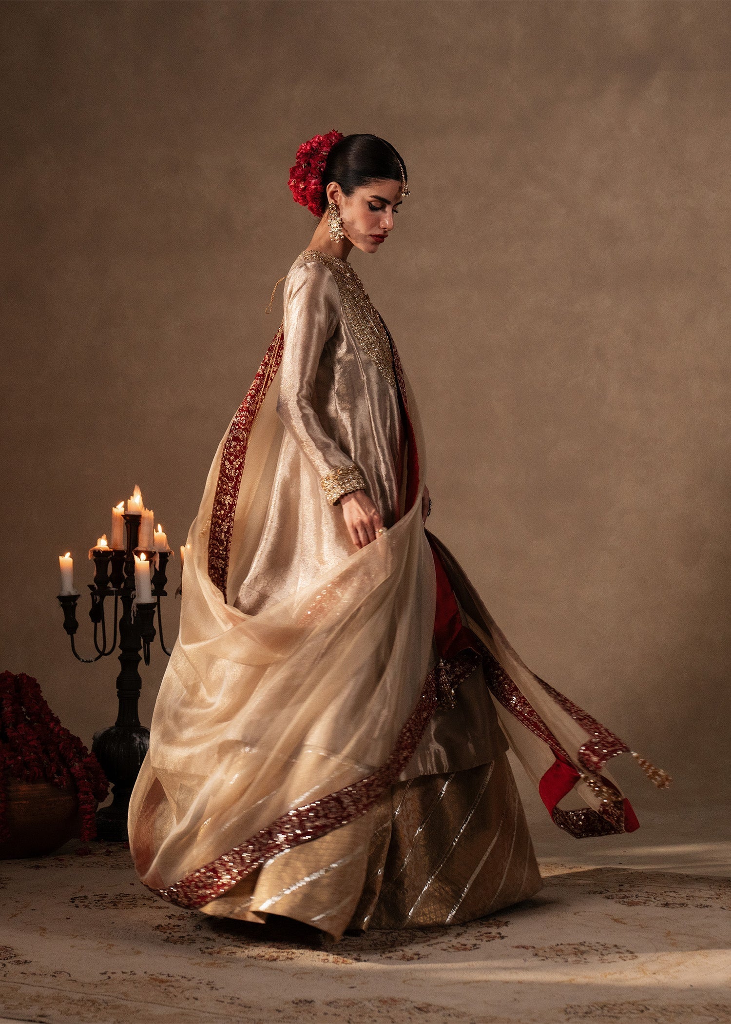 Sadaf Fawad Khan | Nafees Formals 25 | Zarrah by Sadaf Fawad Khan - Designer Dress - Type: Ladies Clothes - Available at Libayah - 100% Original