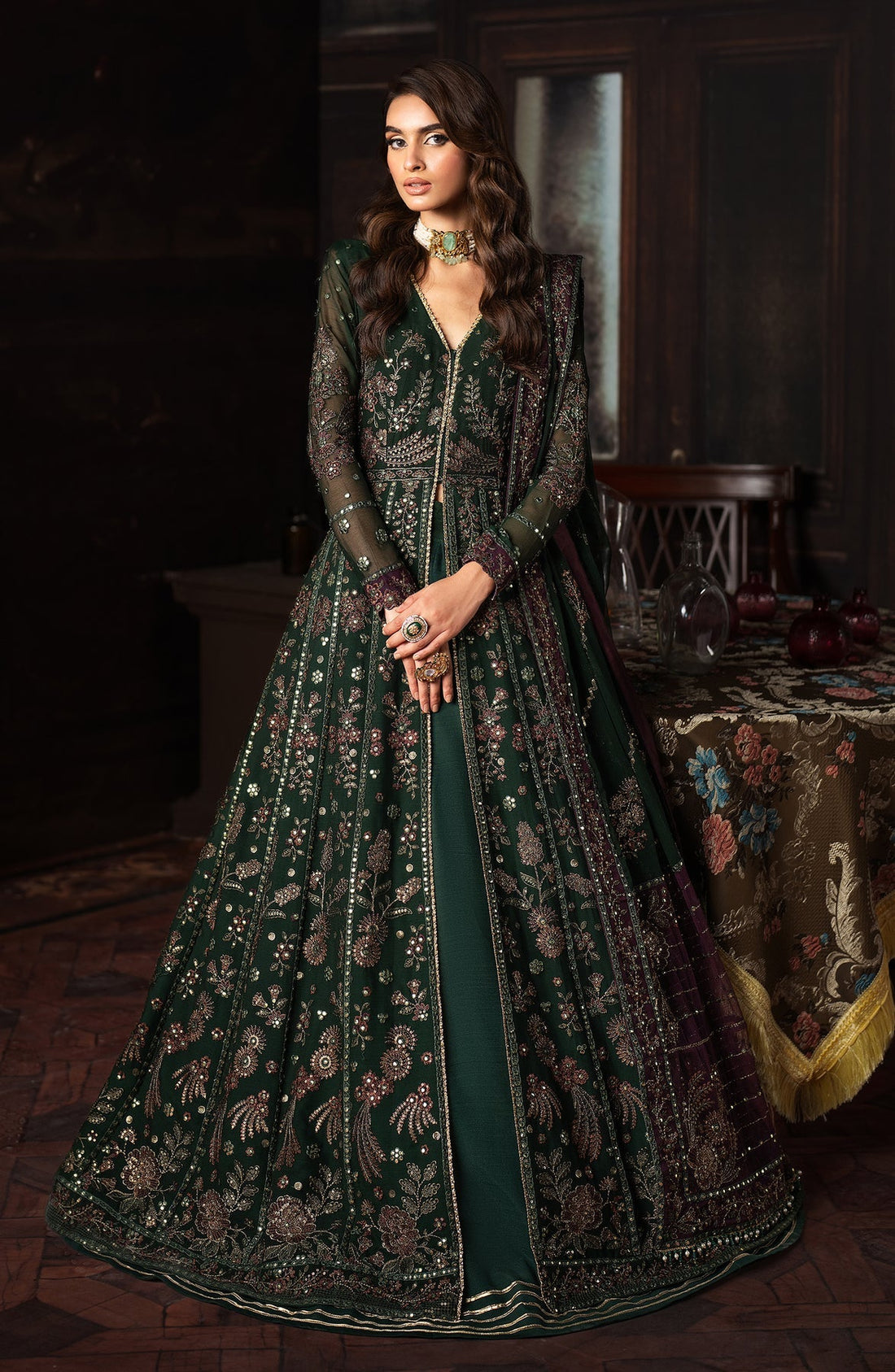 Zarif | Rouge Formals | ZRW 01 ELIZABETH by Zarif - Designer Dress - Type: Formal - Available at Libayah - 100% Original
