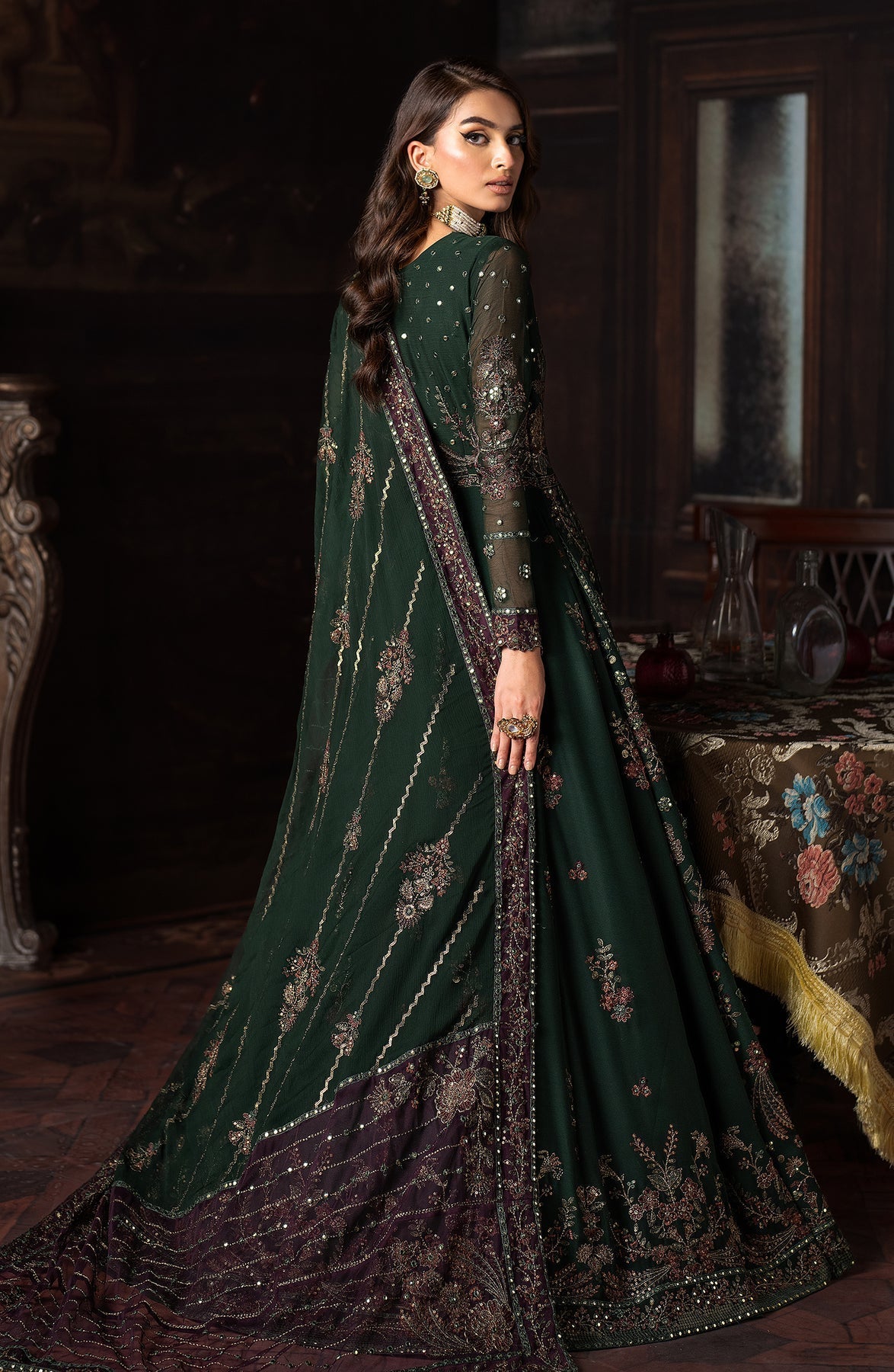 Zarif | Rouge Formals | ZRW 01 ELIZABETH by Zarif - Designer Dress - Type: Formal - Available at Libayah - 100% Original