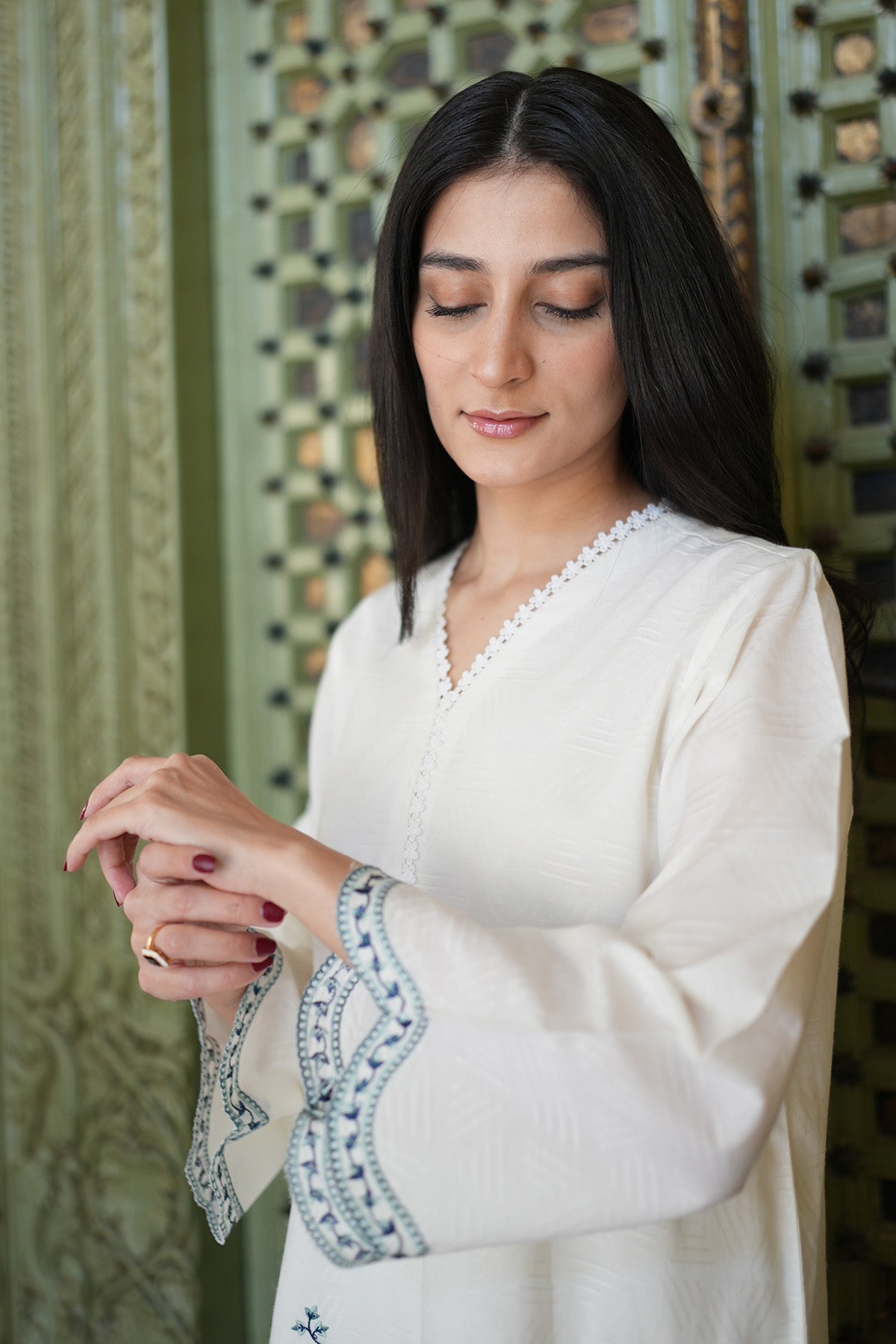 Sahar | Ready to Wear Basics | Dove'S Grace by Sahar - Designer Dress - Type: Ladies Clothes - Available at Libayah - 100% Original
