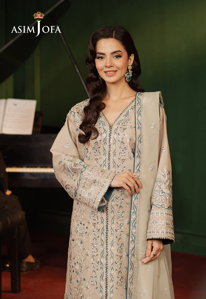 Asim Jofa | Premium Festive | AJPF-29 by Asim Jofa - Designer Dress - Type: Ladies Clothes - Available at Libayah - 100% Original