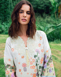 Roheenaz | Garden Veal Printed Lawn 25 | Melon Muse by Roheenaz - Designer Dress - Type: Ladies Clothes - Available at Libayah - 100% Original