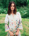 Roheenaz | Garden Veal Printed Lawn 25 | Melon Muse by Roheenaz - Designer Dress - Type: Ladies Clothes - Available at Libayah - 100% Original