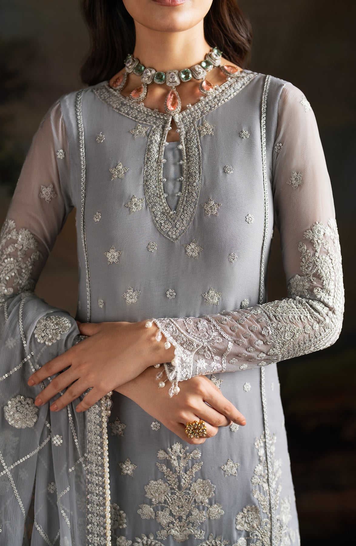 Zarif | Rouge Formals | ZRW 03 ADELINE by Zarif - Designer Dress - Type: Formal - Available at Libayah - 100% Original