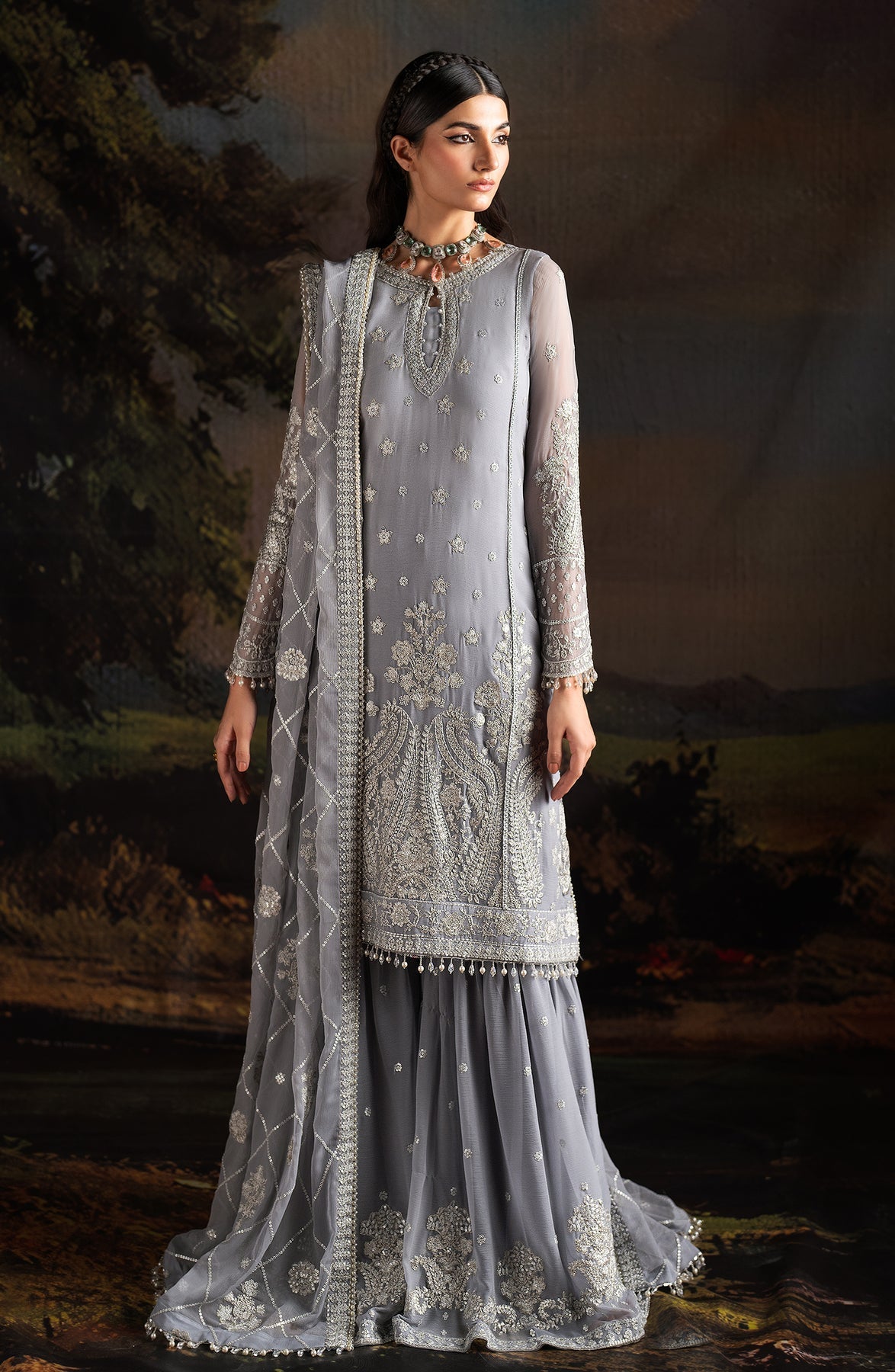 Zarif | Rouge Formals | ZRW 03 ADELINE by Zarif - Designer Dress - Type: Formal - Available at Libayah - 100% Original