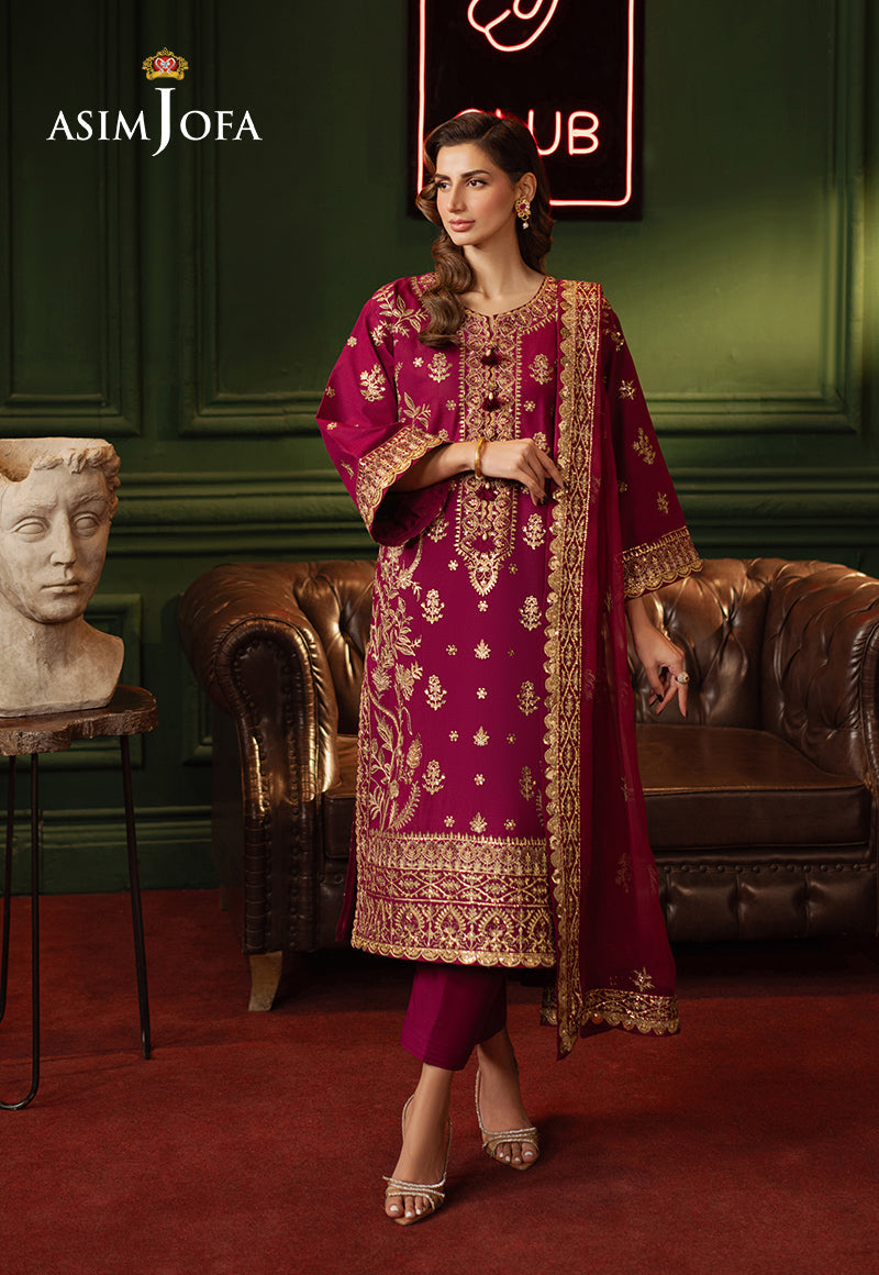 Asim Jofa | Premium Festive | AJPF-13 by Asim Jofa - Designer Dress - Type: Ladies Clothes - Available at Libayah - 100% Original