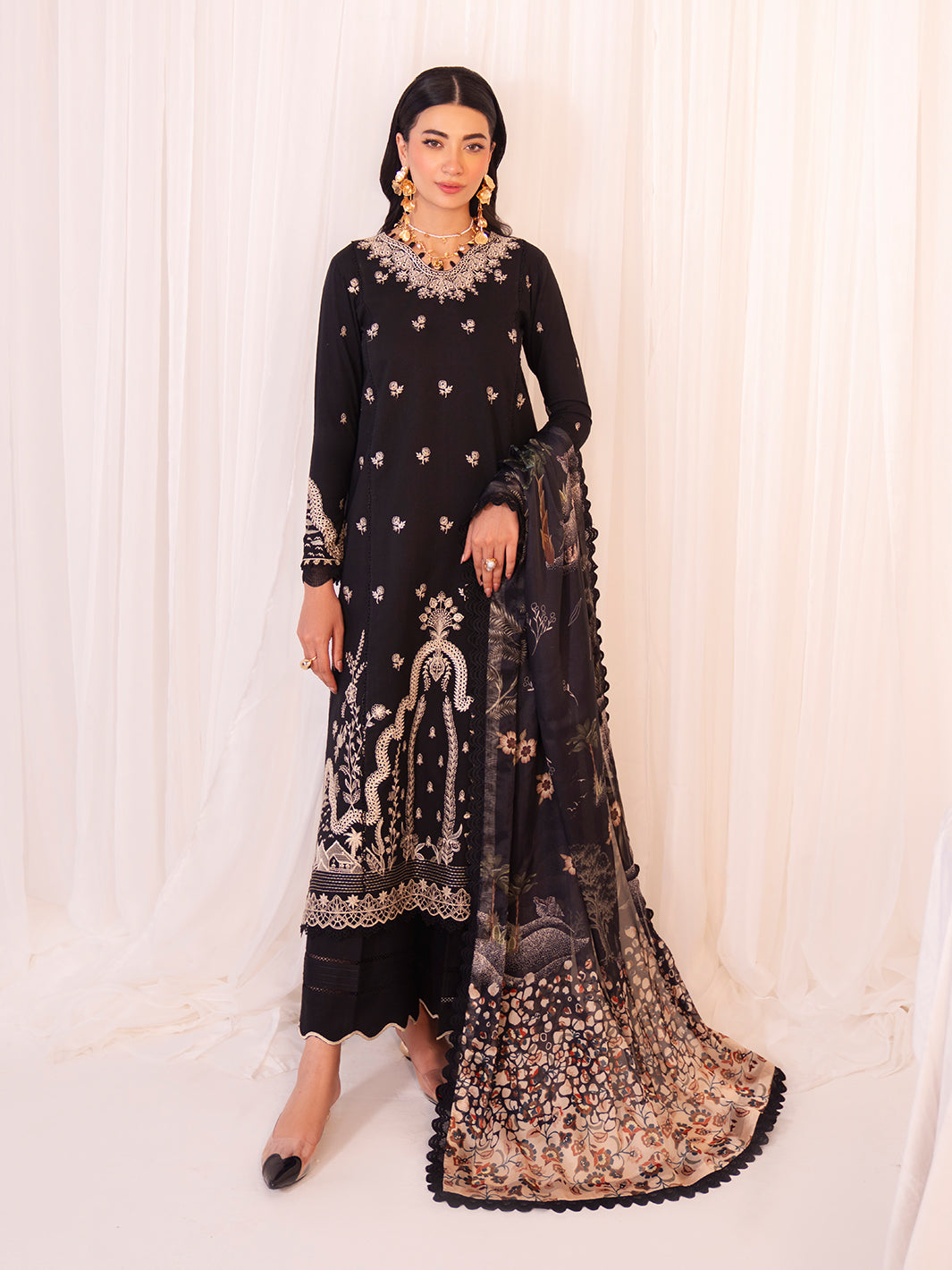 Faiza Faisal | Celine Eid 25 | ADELE by Faiza Faisal - Designer Dress - Type: Ladies Clothes - Available at Libayah - 100% Original