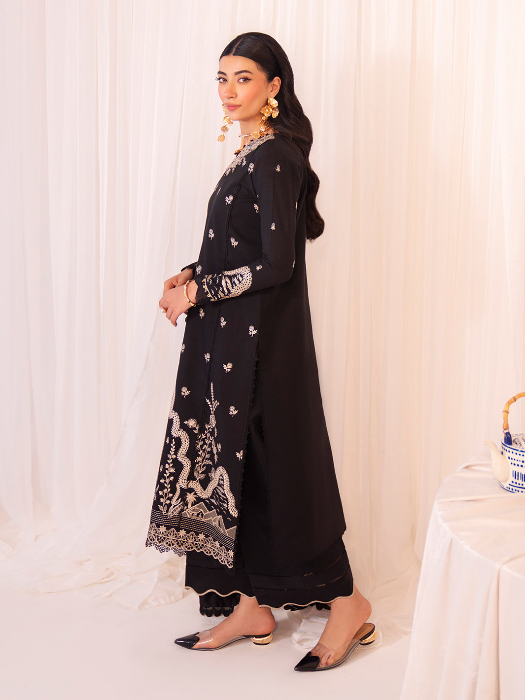 Faiza Faisal | Celine Eid 25 | ADELE by Faiza Faisal - Designer Dress - Type: Ladies Clothes - Available at Libayah - 100% Original