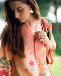 Roheenaz | Garden Veal Printed Lawn 25 | Petal Glaze by Roheenaz - Designer Dress - Type: Ladies Clothes - Available at Libayah - 100% Original