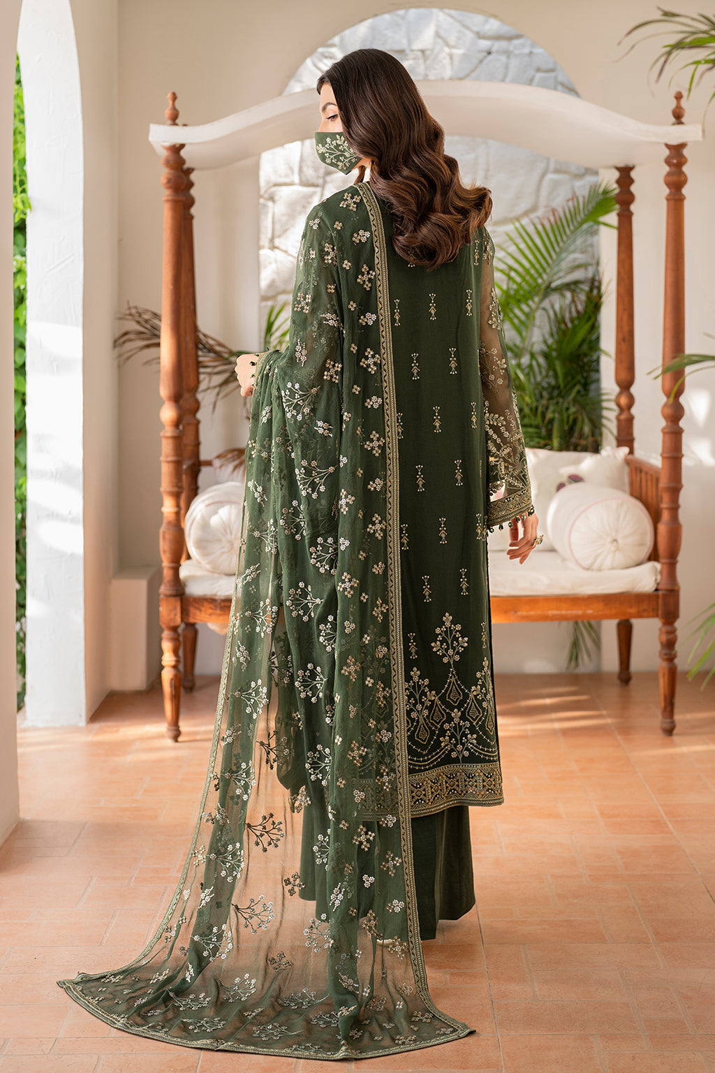 Flossie | Naqsh Formals | S-1401 by Flossie - Designer Dress - Type: Ladies Clothes - Available at Libayah - 100% Original