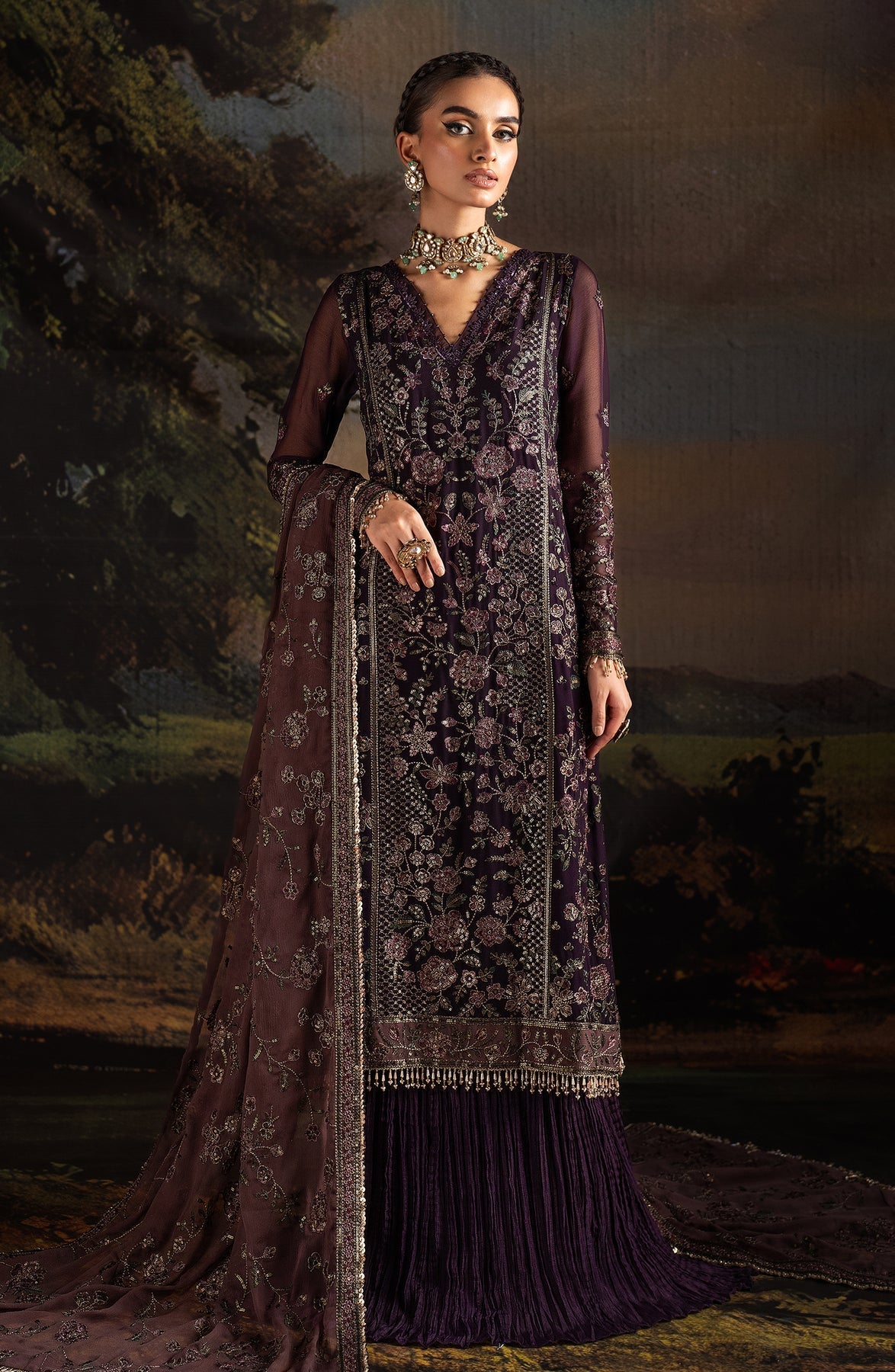 Zarif | Rouge Formals | ZRW 08 HANNAH by Zarif - Designer Dress - Type: Formal - Available at Libayah - 100% Original