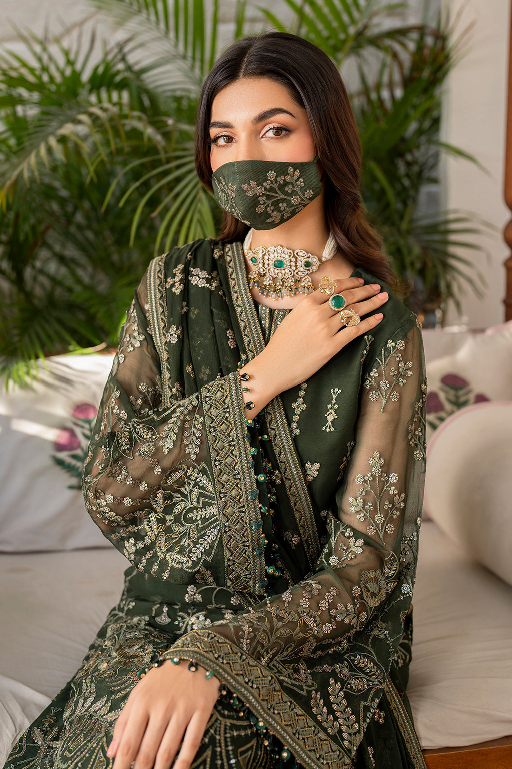 Flossie | Naqsh Formals | S-1401 by Flossie - Designer Dress - Type: Ladies Clothes - Available at Libayah - 100% Original