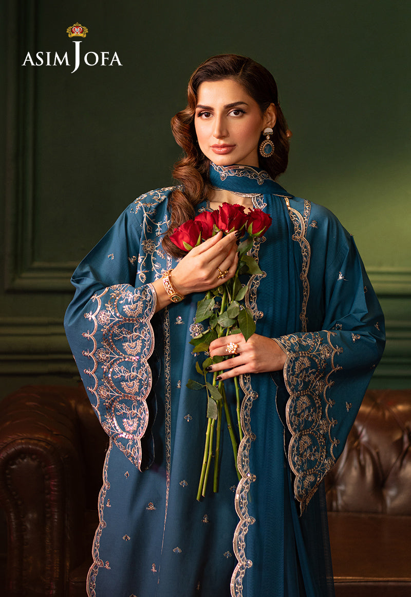 Asim Jofa | Premium Festive | AJPF-10 by Asim Jofa - Designer Dress - Type: Ladies Clothes - Available at Libayah - 100% Original