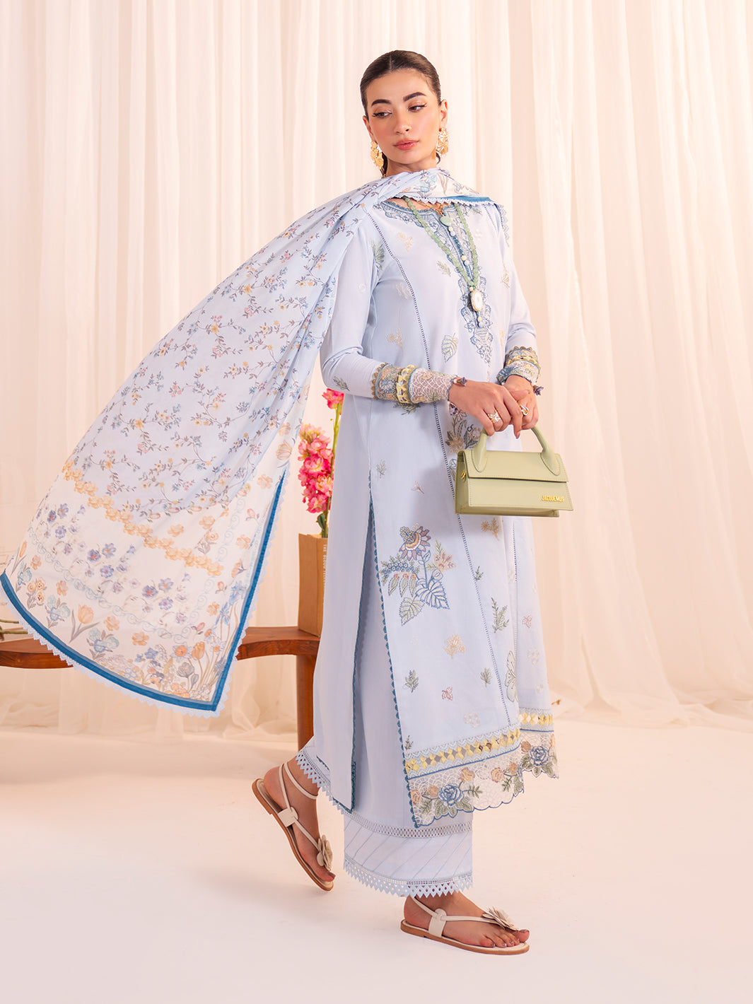 Faiza Faisal | Celine Eid 25 | ROMY by Faiza Faisal - Designer Dress - Type: Ladies Clothes - Available at Libayah - 100% Original