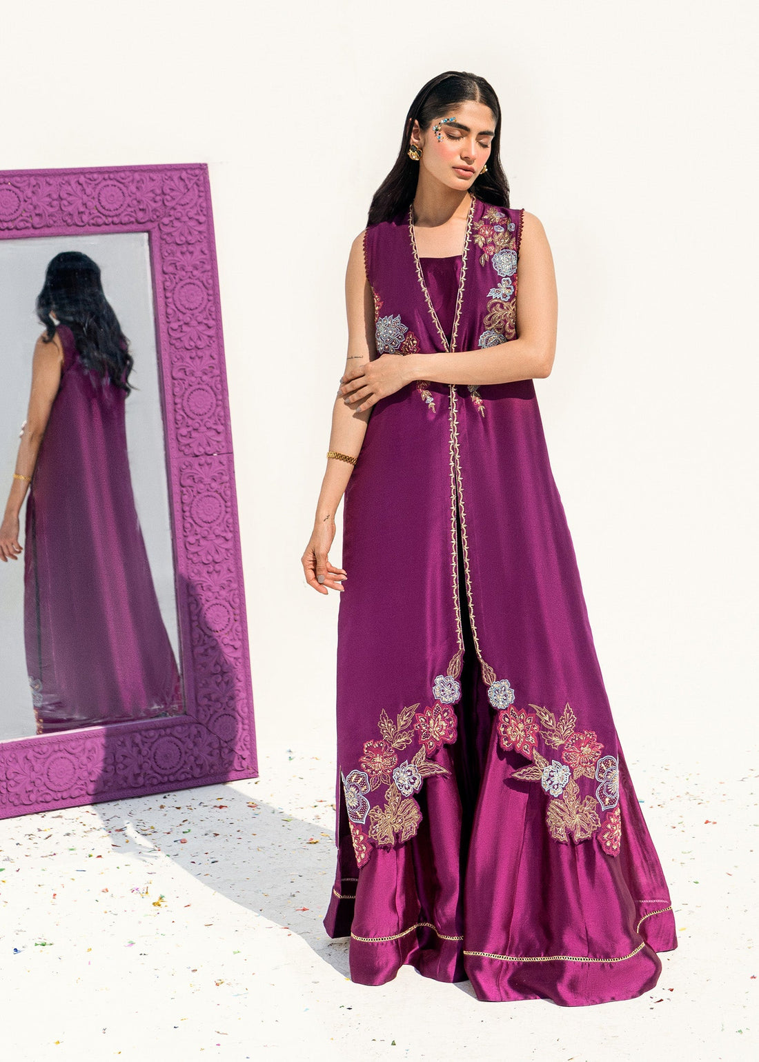 Umsha | Confetti 25 | MOONLIGHT MEADOW by Umsha - Designer Dress - Type: Ladies Clothes - Available at Libayah - 100% Original