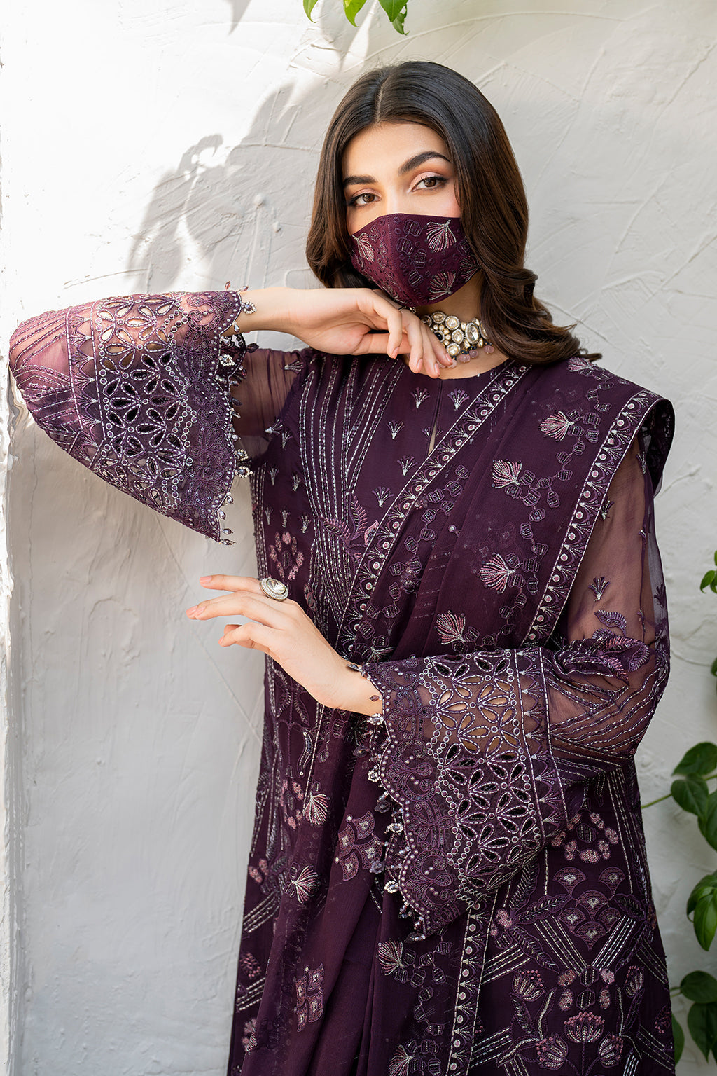 Flossie | Naqsh Formals | S-1409 by Flossie - Designer Dress - Type: Ladies Clothes - Available at Libayah - 100% Original