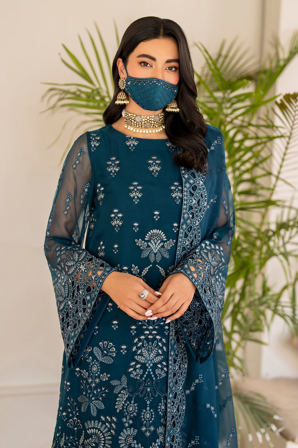 Flossie | Naqsh Formals | S-1410 by Flossie - Designer Dress - Type: Ladies Clothes - Available at Libayah - 100% Original