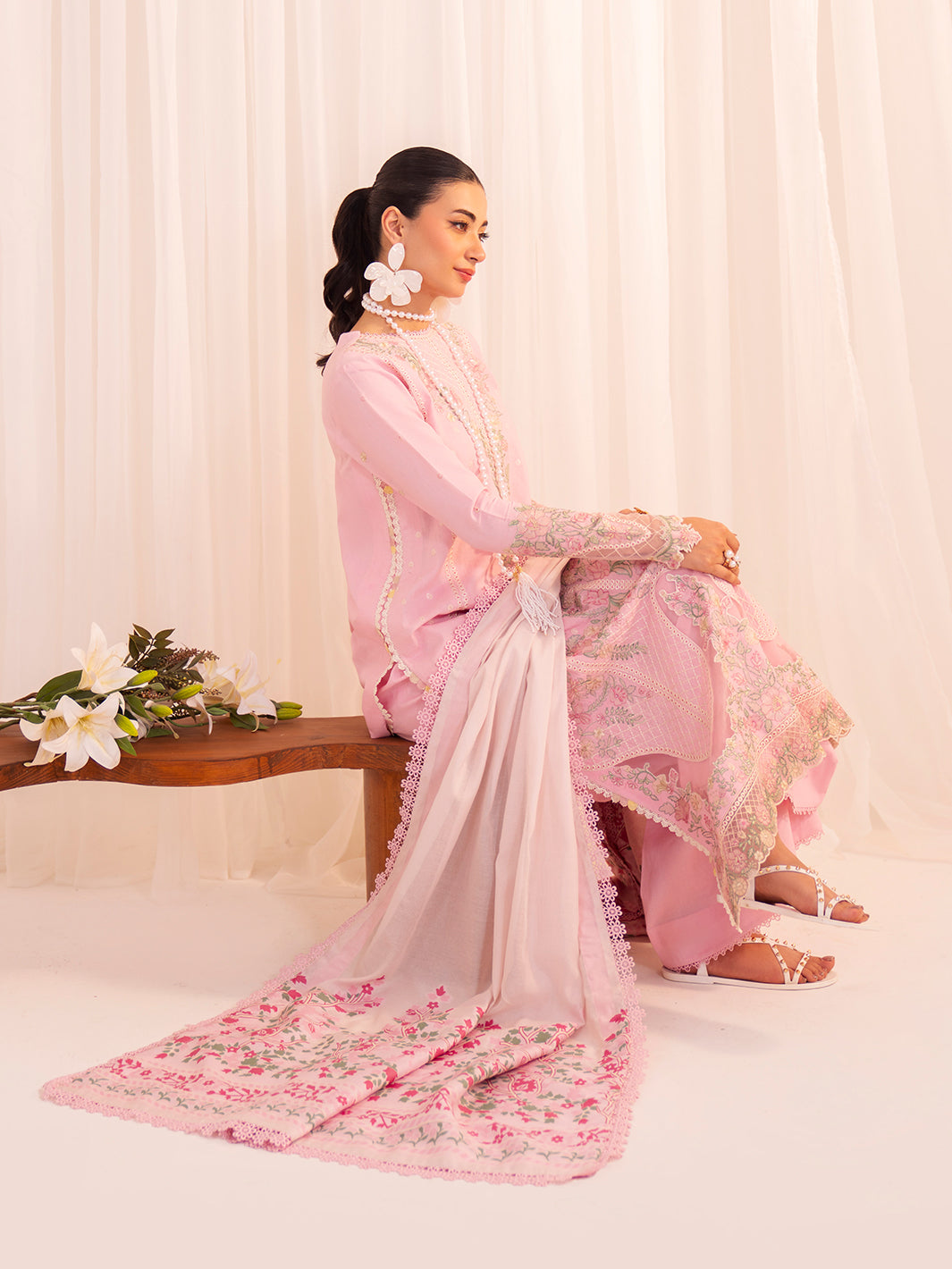 Faiza Faisal | Celine Eid 25 | LINA by Faiza Faisal - Designer Dress - Type: Ladies Clothes - Available at Libayah - 100% Original