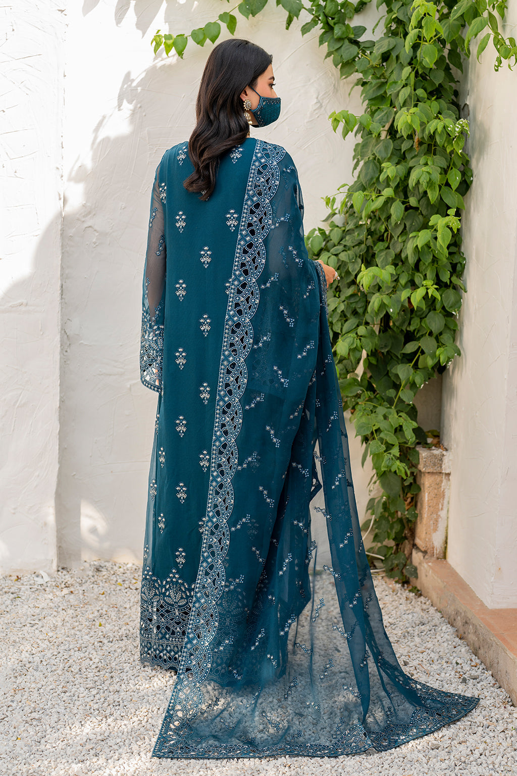 Flossie | Naqsh Formals | S-1410 by Flossie - Designer Dress - Type: Ladies Clothes - Available at Libayah - 100% Original