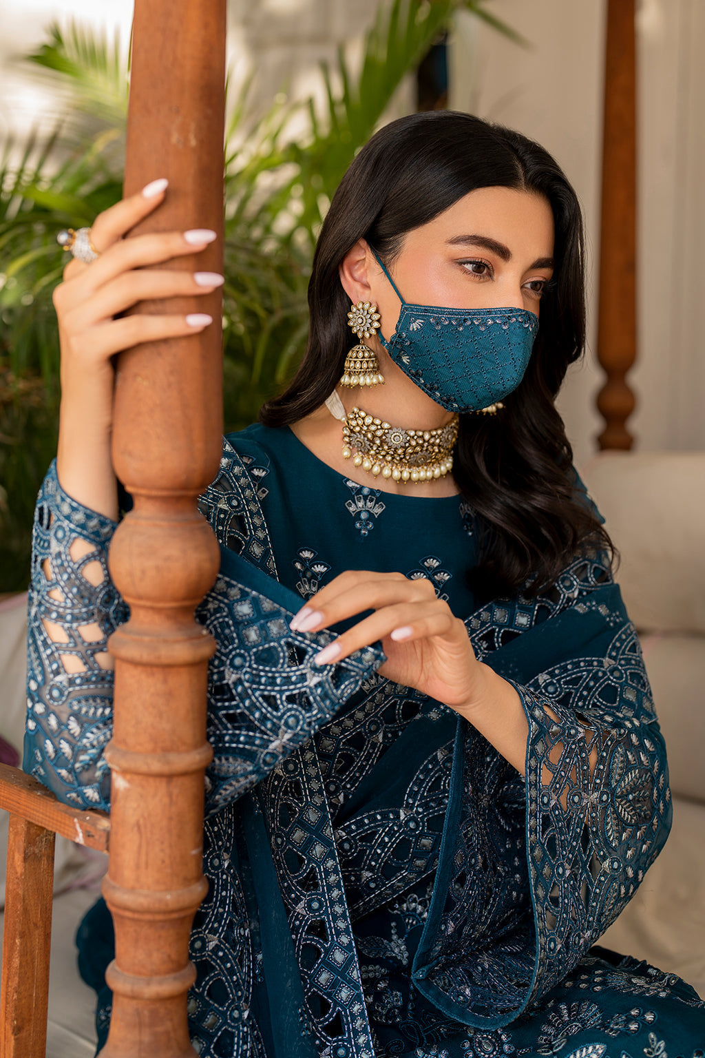 Flossie | Naqsh Formals | S-1410 by Flossie - Designer Dress - Type: Ladies Clothes - Available at Libayah - 100% Original