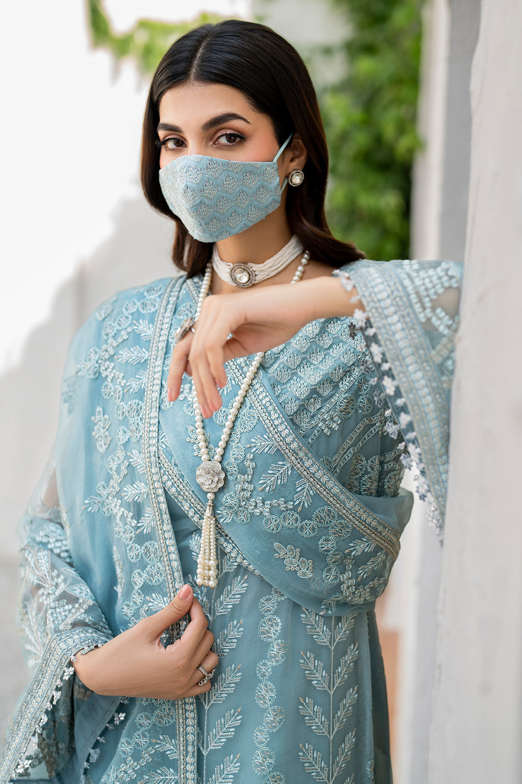 Flossie | Naqsh Formals | S-1405 (A) by Flossie - Designer Dress - Type: Ladies Clothes - Available at Libayah - 100% Original