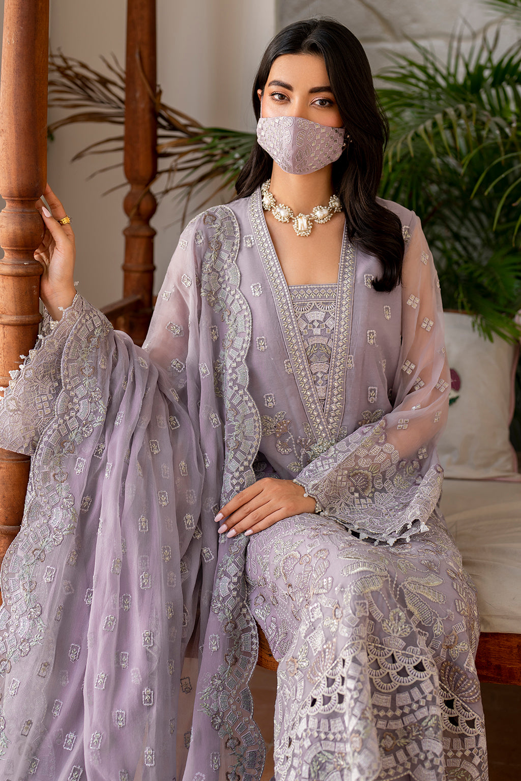 Flossie | Naqsh Formals | S-1408 by Flossie - Designer Dress - Type: Ladies Clothes - Available at Libayah - 100% Original