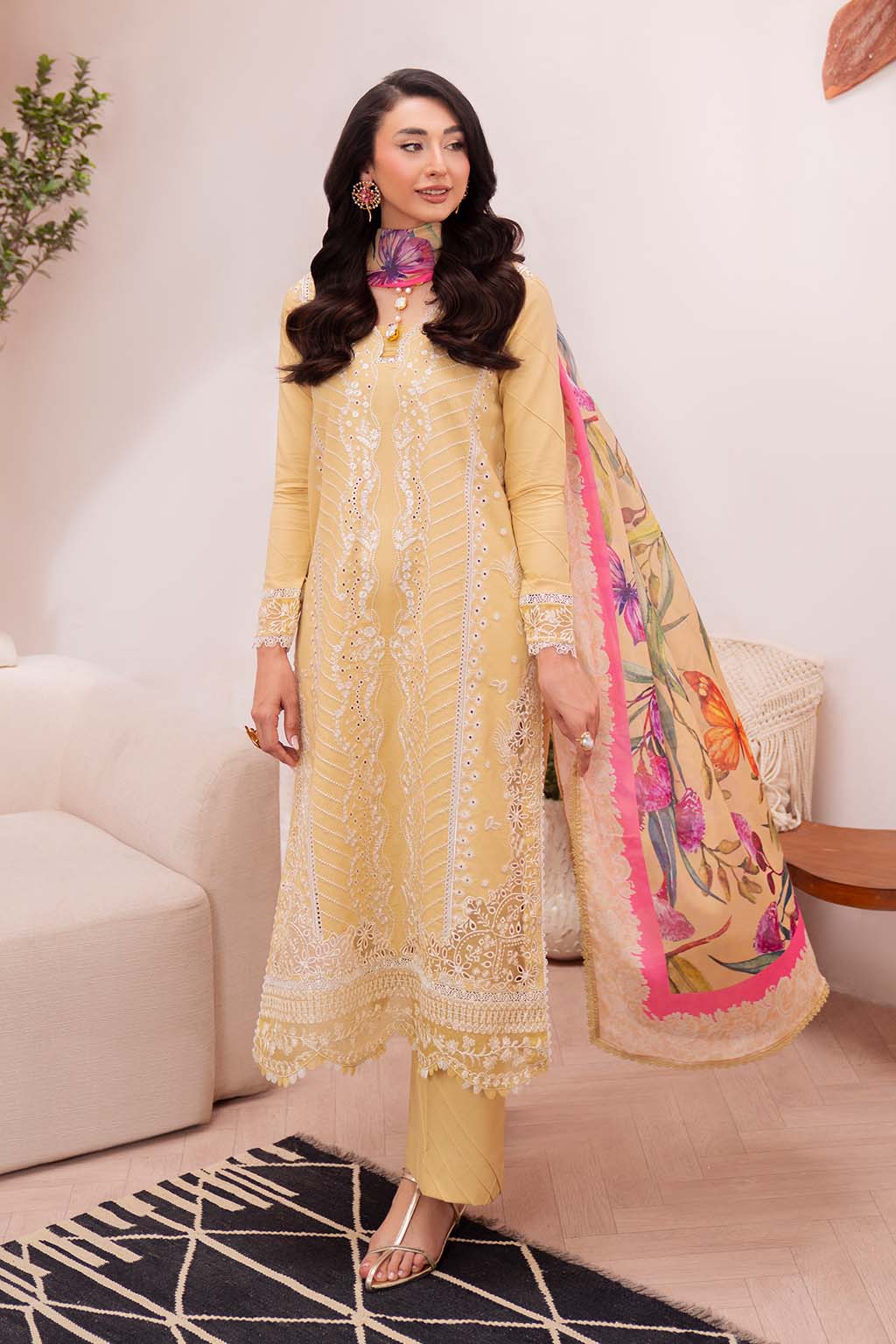 Neeshay | Symphony Luxury Lawn | DUNE by Neeshay - Designer Dress - Type: Ladies Clothes - Available at Libayah - 100% Original