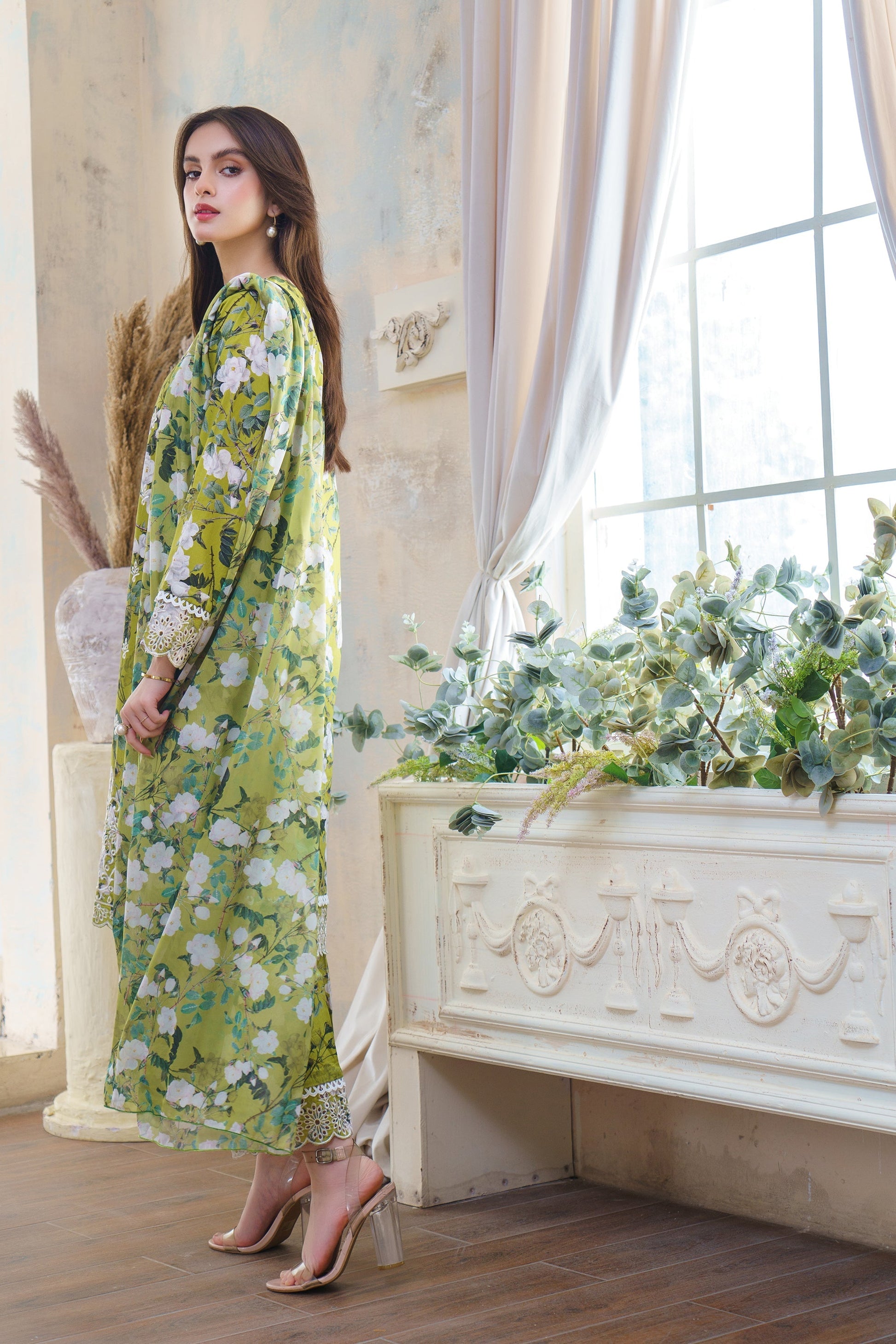 Hana | Floral Symphony | Celestial Elegance by Hana - Designer Dress - Type: Ladies Clothes - Available at Libayah - 100% Original