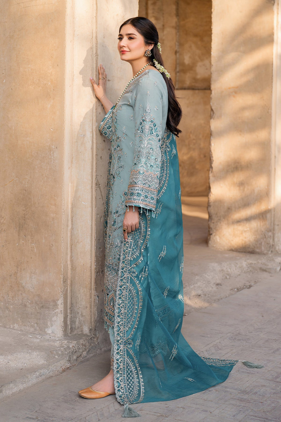 Imrozia Premium | Meeras Luxury Eid 25 | I-225 FEROZA by Imrozia Premium - Designer Dress - Type: Ladies Clothes - Available at Libayah - 100% Original