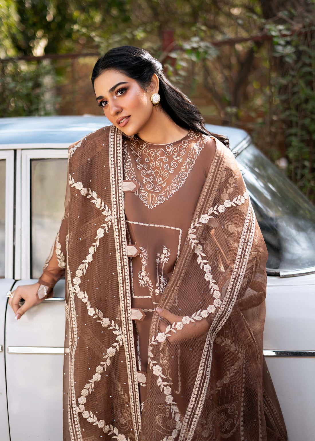 Fozia Khalid | Blossom Festive Lawn 25 | Spirea by Fozia Khalid - Designer Dress - Type: Ladies Clothes - Available at Libayah - 100% Original