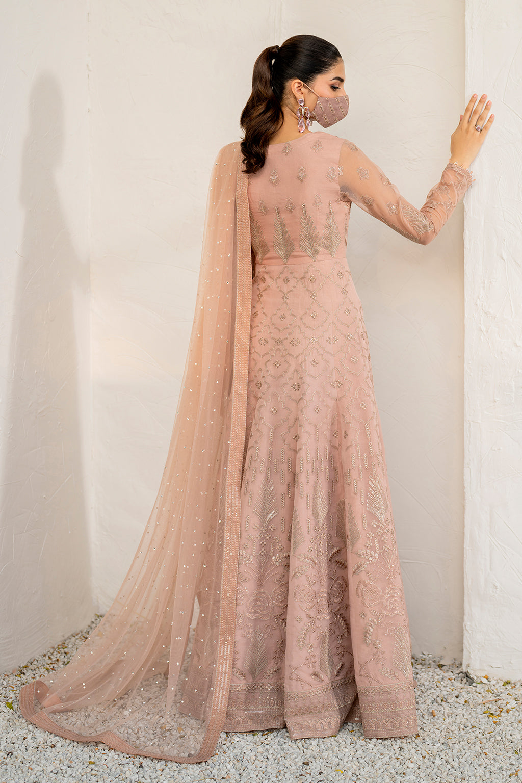 Flossie | Naqsh Formals | S-1407 by Flossie - Designer Dress - Type: Ladies Clothes - Available at Libayah - 100% Original
