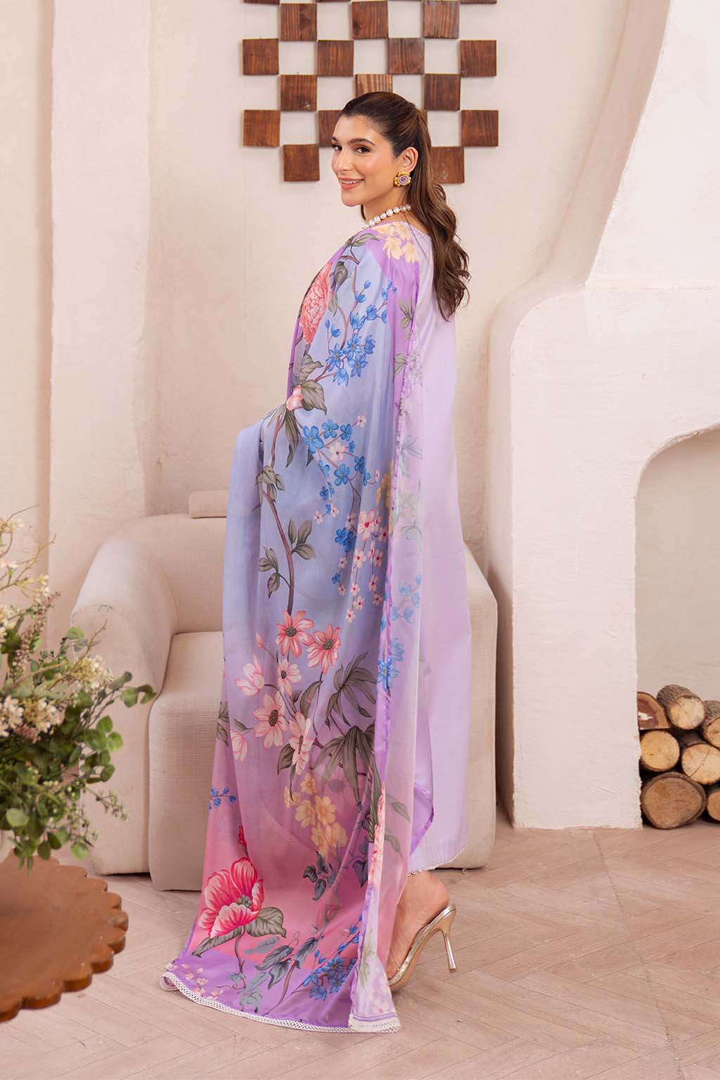 Neeshay | Symphony Luxury Lawn | MUSE by Neeshay - Designer Dress - Type: Ladies Clothes - Available at Libayah - 100% Original