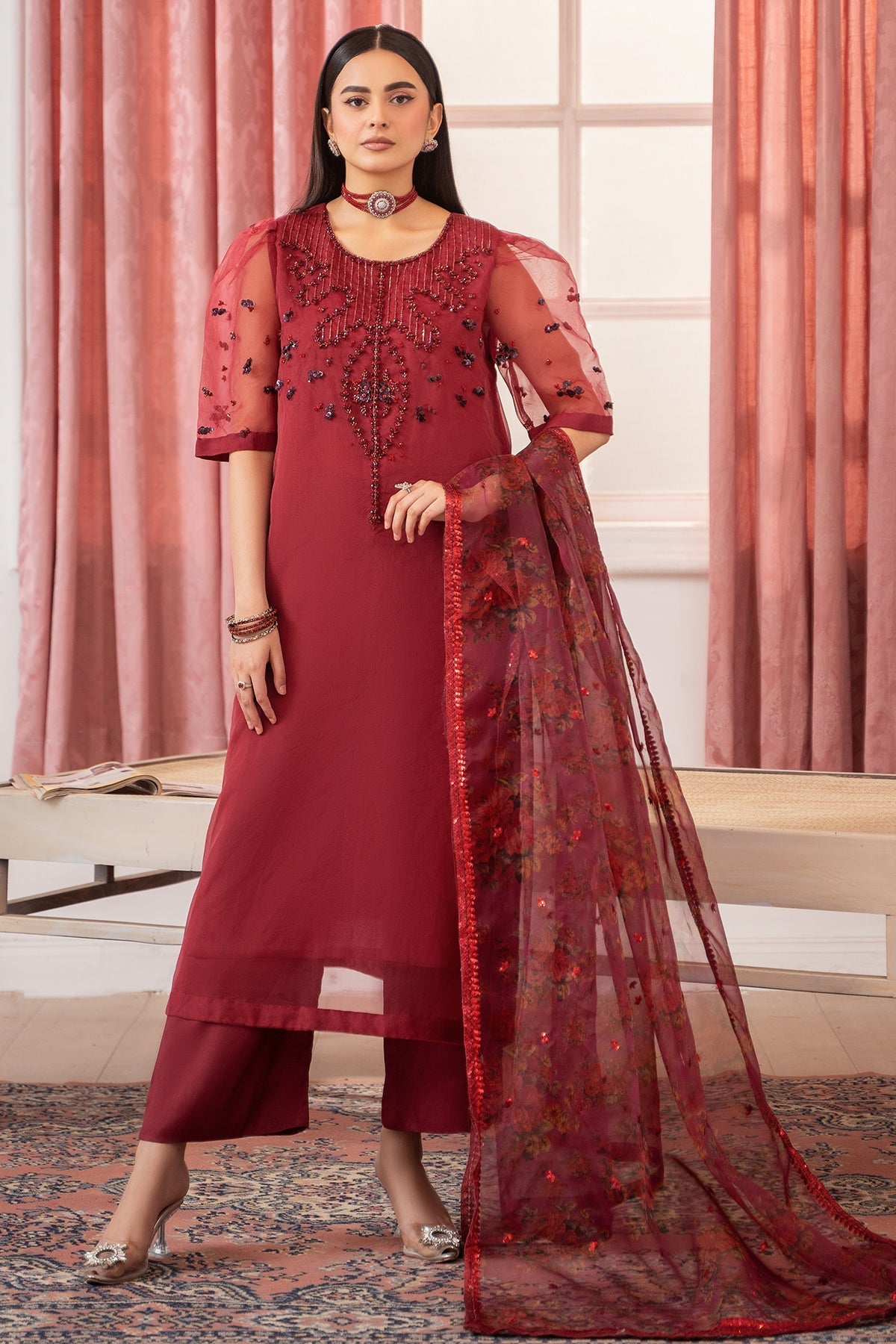 Charizma | Festive Pret | MA-5-119 by Charizma - Designer Dress - Type: Ladies Clothes - Available at Libayah - 100% Original