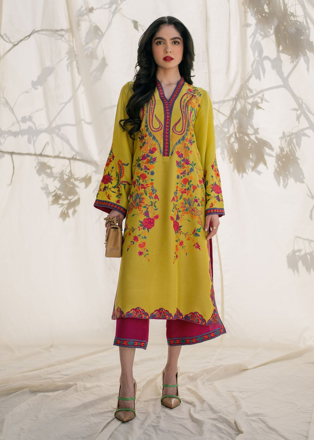 Mahgul | Samara Pret | Saffron Scent by Mahgul - Designer Dress - Type: Ladies Clothes - Available at Libayah - 100% Original