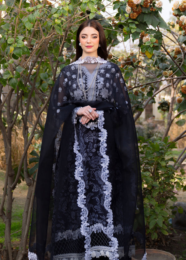 Myeesha | Lamhay Luxury Lawn 25 | Chandni by Myeesha - Designer Dress - Type: Ladies Clothes - Available at Libayah - 100% Original