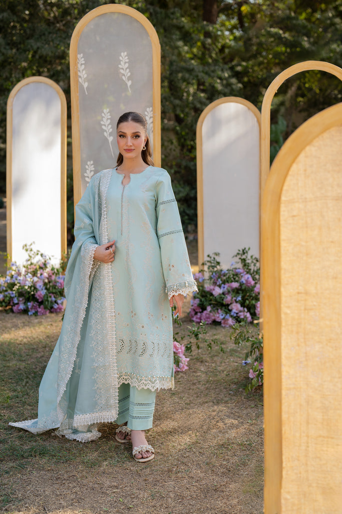 Florent | Chikankari Eid 25 | FLC-1A by Florent - Designer Dress - Type: Ladies Clothes - Available at Libayah - 100% Original