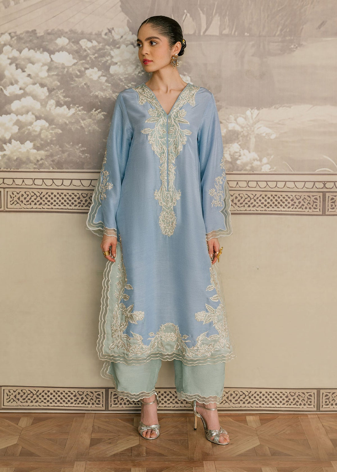 Mahgul | Samara Pret | Reha by Mahgul - Designer Dress - Type: Ladies Clothes - Available at Libayah - 100% Original