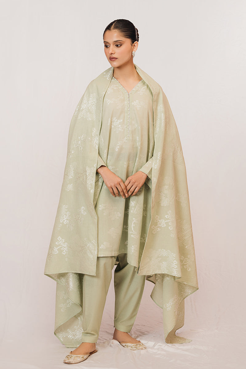 Cross Stitch | Daily Wear | TENDER LEAF by Cross Stitch - Designer Dress - Type: Casuals - Available at Libayah - 100% Original