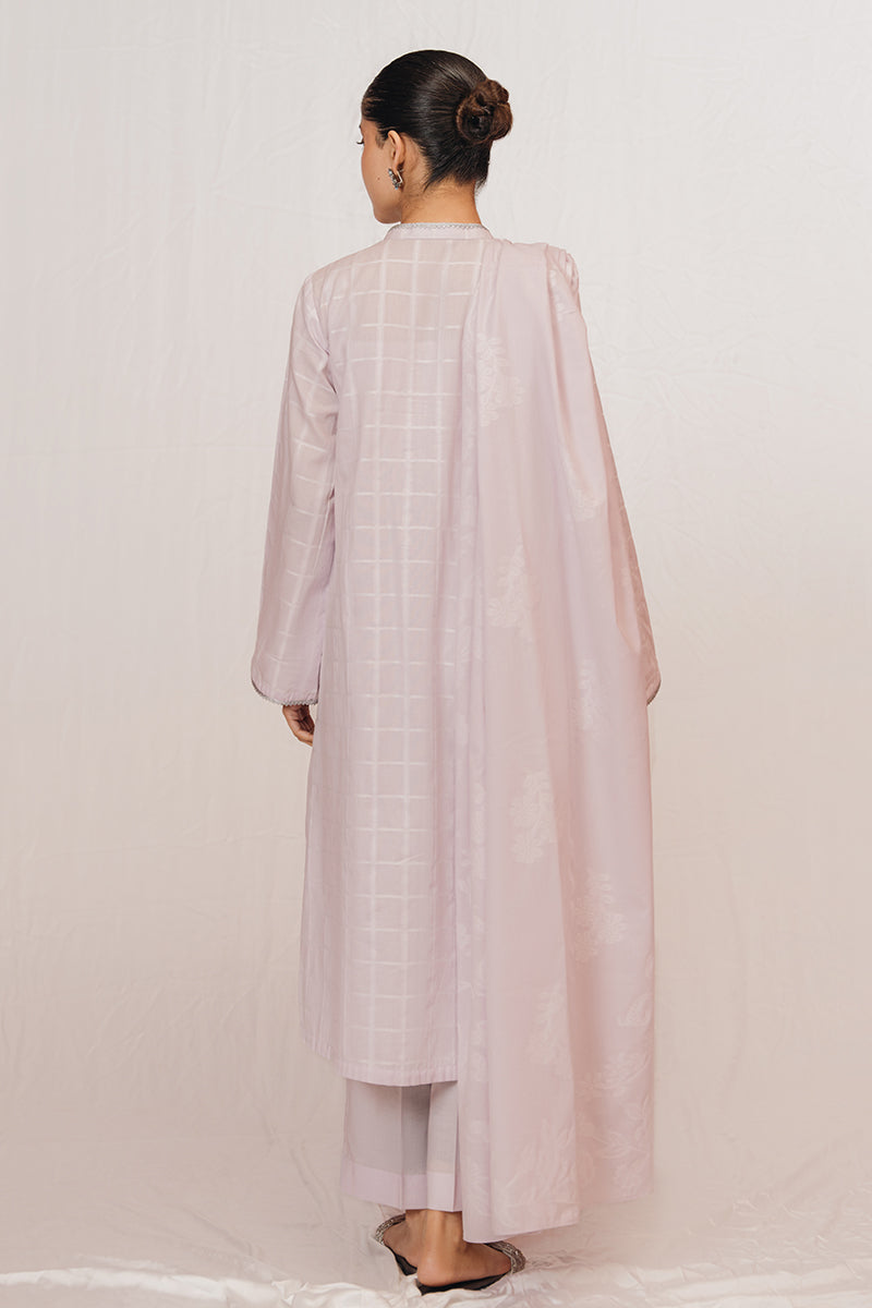 Cross Stitch | Daily Wear | FAIR LILAC by Cross Stitch - Designer Dress - Type: Casuals - Available at Libayah - 100% Original