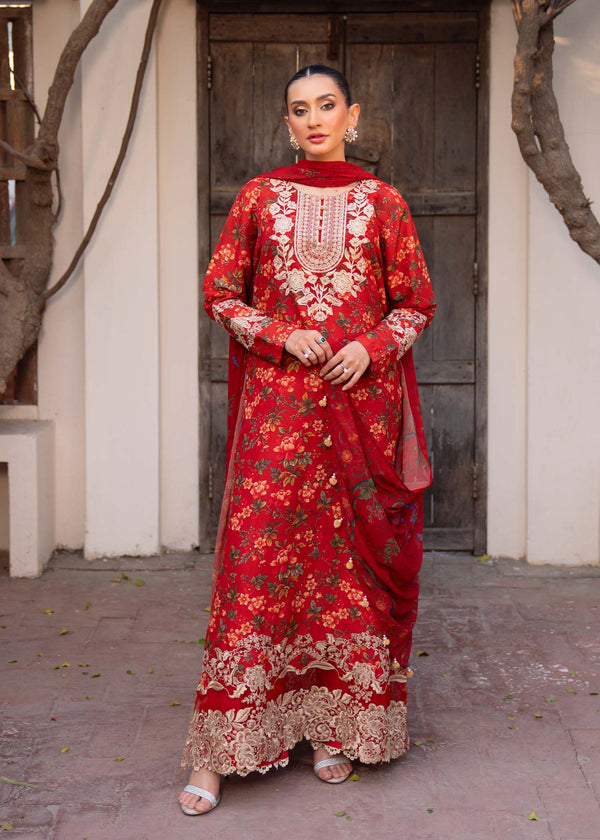 Myeesha | Lamhay Luxury Lawn 25 | Aatish by Myeesha - Designer Dress - Type: Ladies Clothes - Available at Libayah - 100% Original