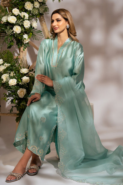 Amna Arshad | Zolu Collection 24 | Alysa by Amna Arshad - Designer Dress - Type: Luxury - Available at Libayah - 100% Original