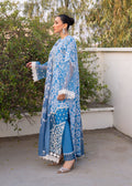 Myeesha | Lamhay Luxury Lawn 25 | Zarposh by Myeesha - Designer Dress - Type: Ladies Clothes - Available at Libayah - 100% Original