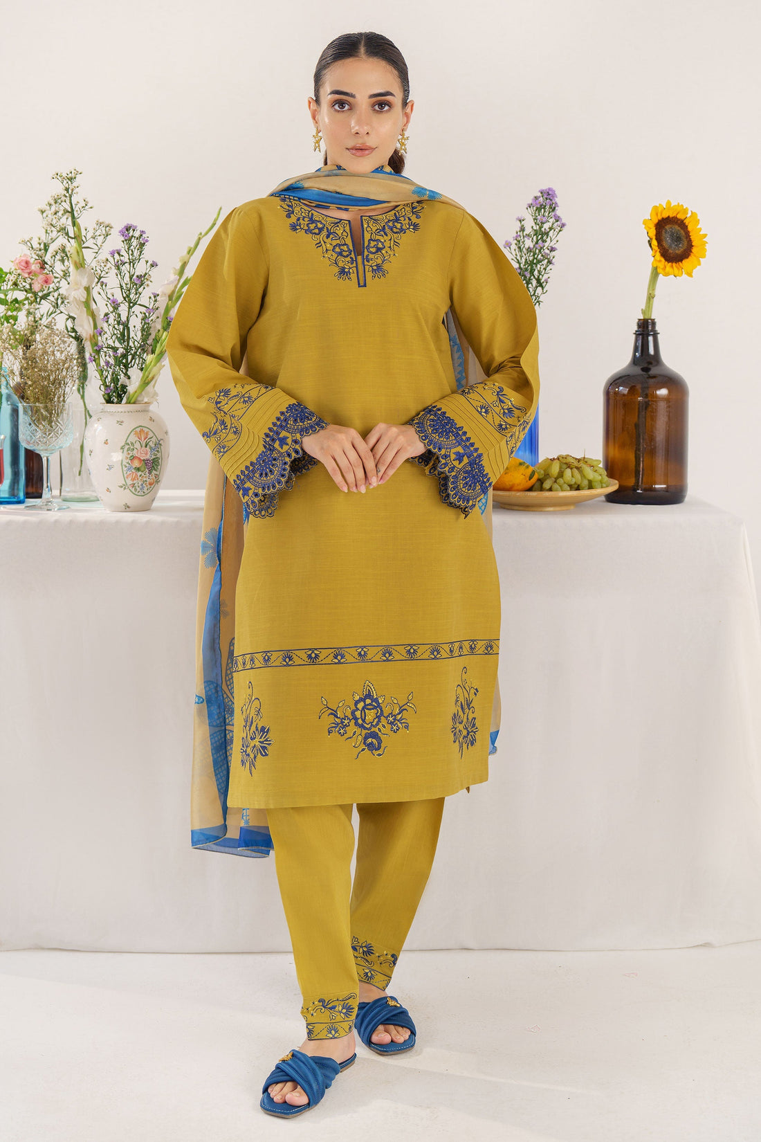 Hana | Garnished Dresses | Ruya by Hana - Designer Dress - Type: Ladies Clothes - Available at Libayah - 100% Original